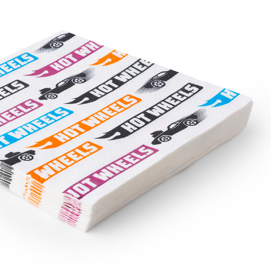 HOT WHEELS™ MULTICOLOR RACE CAR LARGE NAPKINS Bonjour Fête