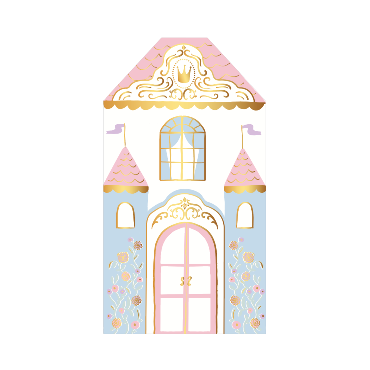 Parisian Princess Castle Guest Towels (Set of 20)