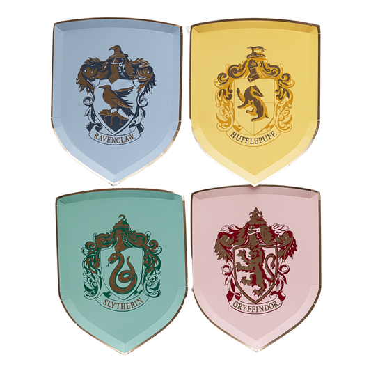 Harry Potter House Pride Party Plates (Set of 8)