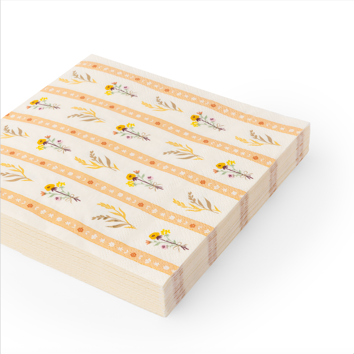 COZY FALL FLORALS LARGE NAPKINS