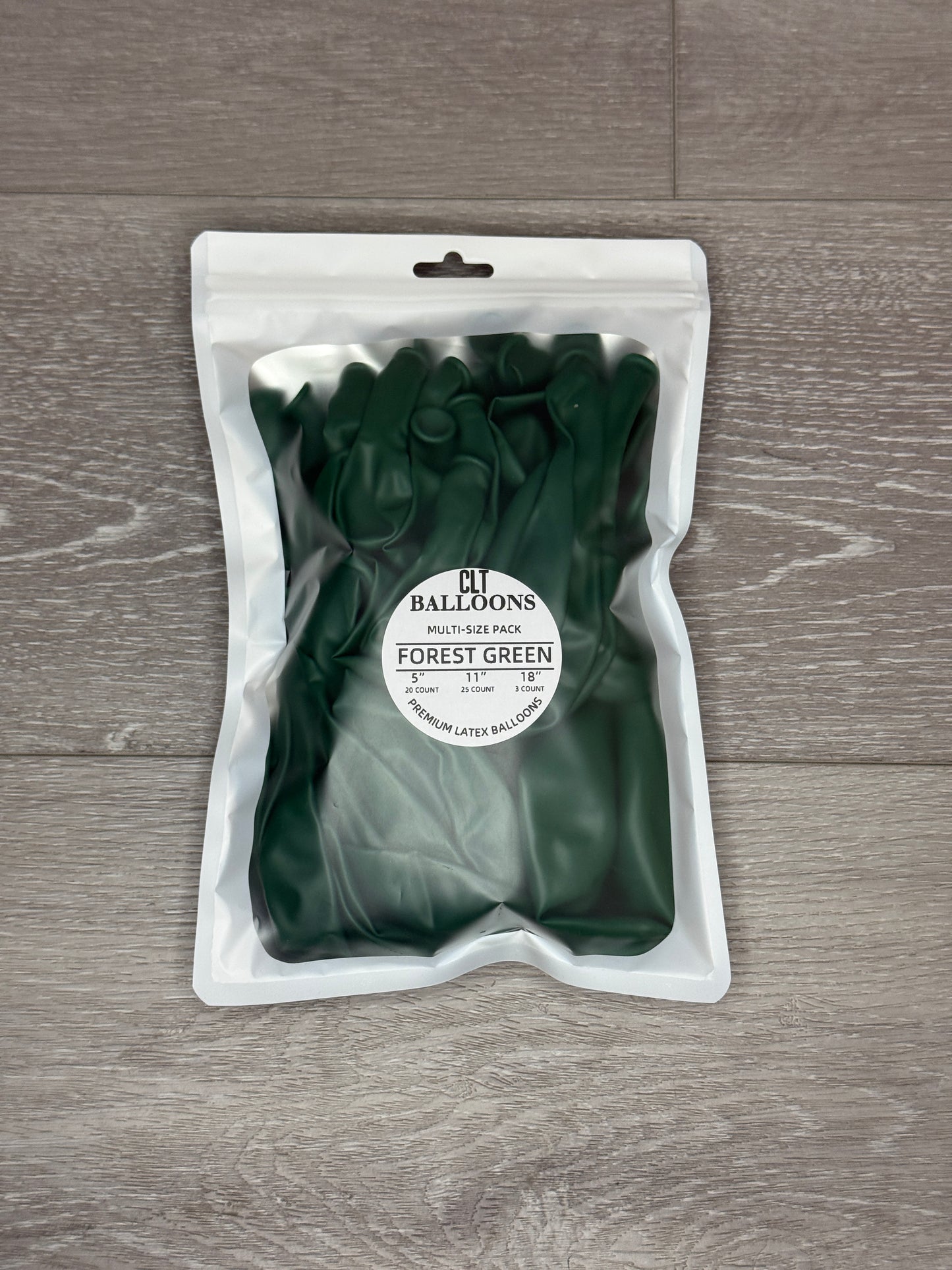 Forest Green Balloon Multi-Size Pack