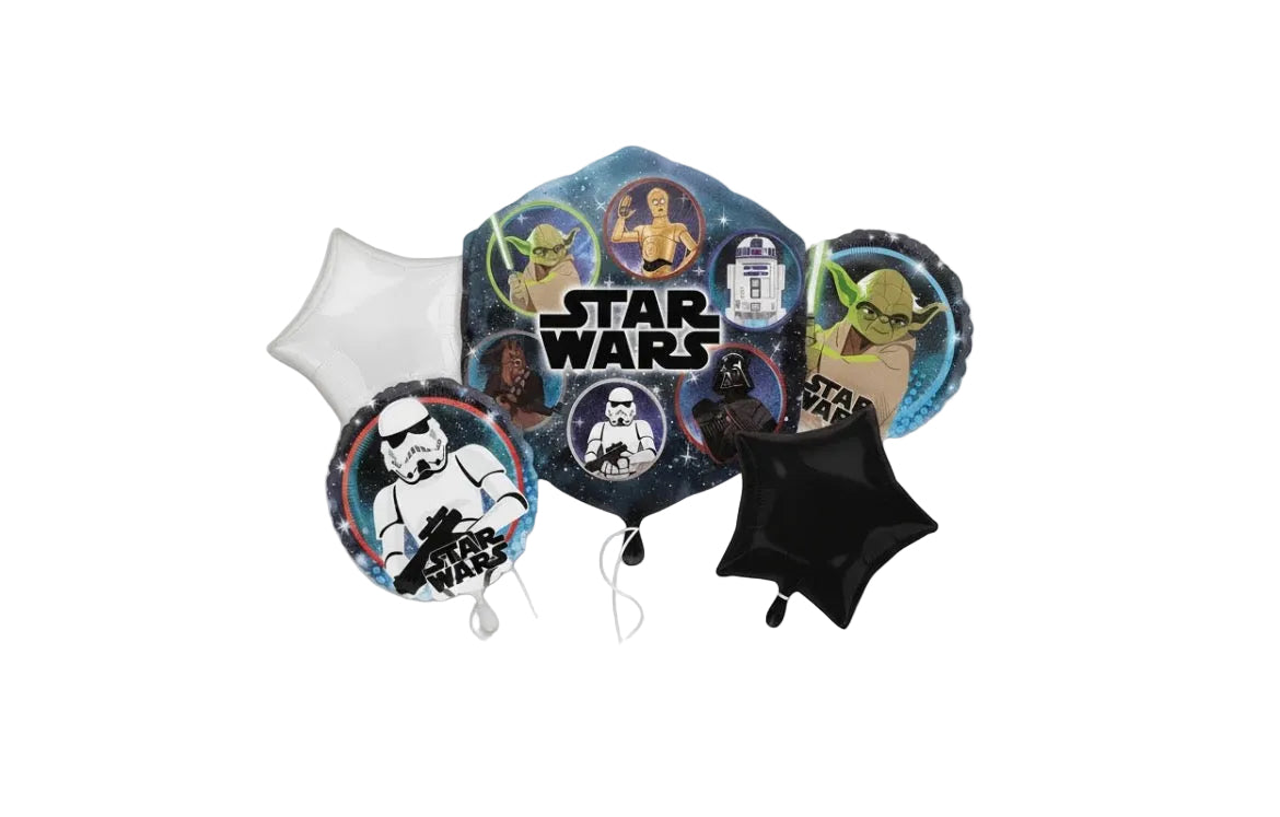 Star Wars Galaxy Foil Balloon Bouquet