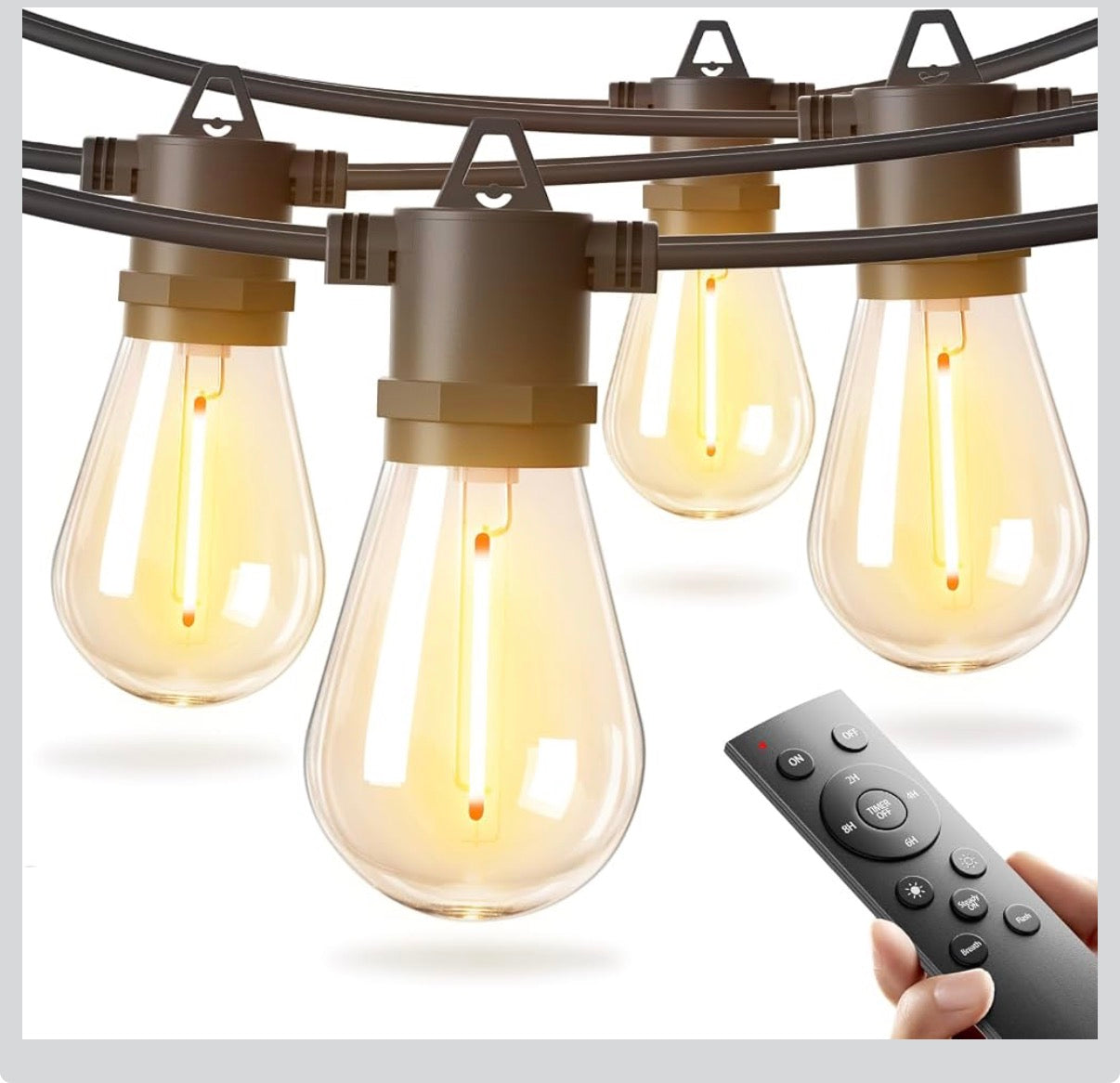 LED Outdoor String Lights Rental Fee