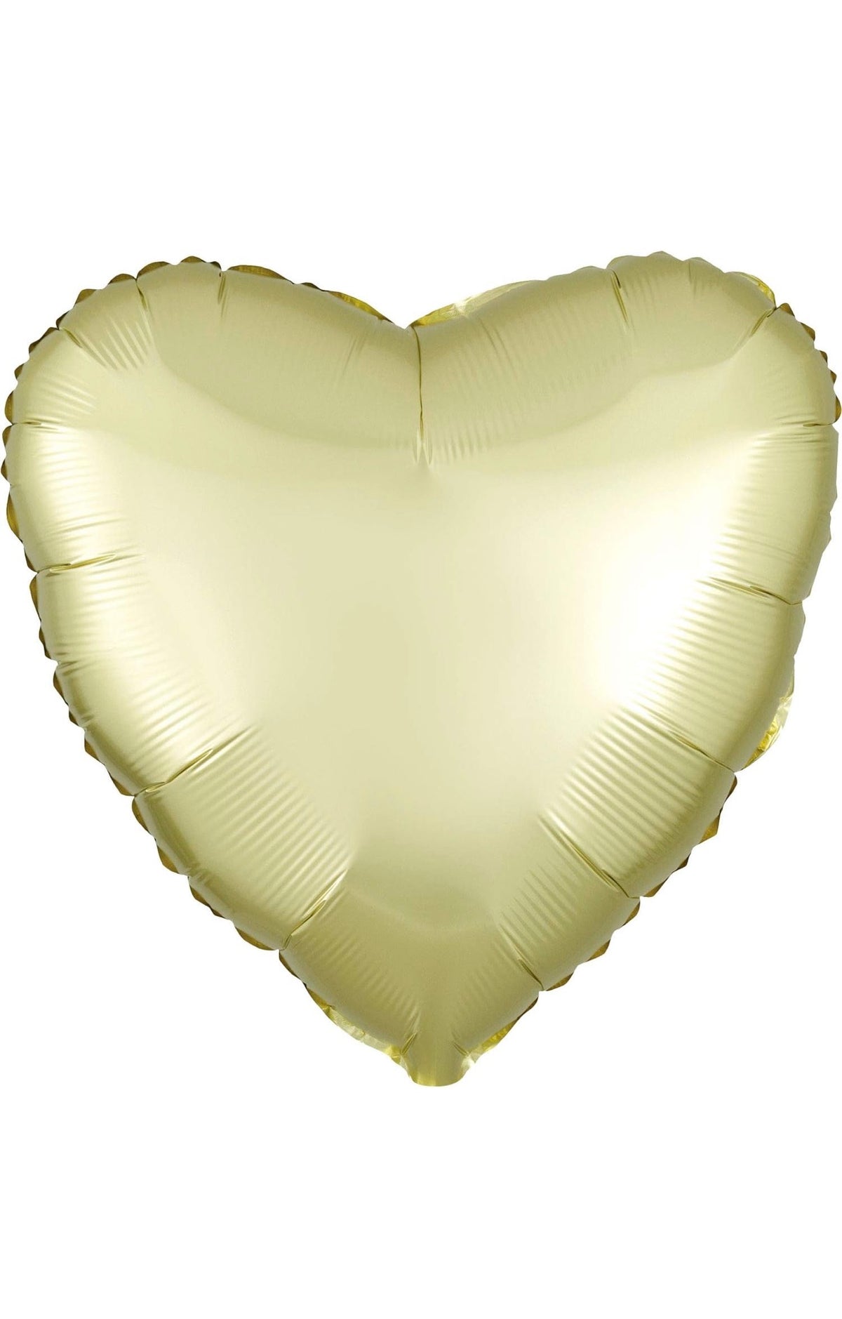 28" inch Pastel Yellow Heart