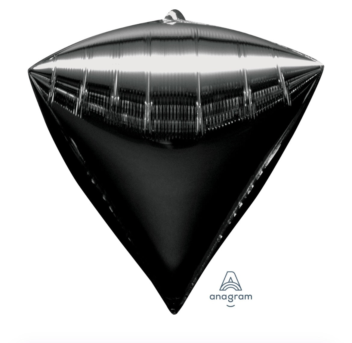 Diamondz 17” Black Balloon