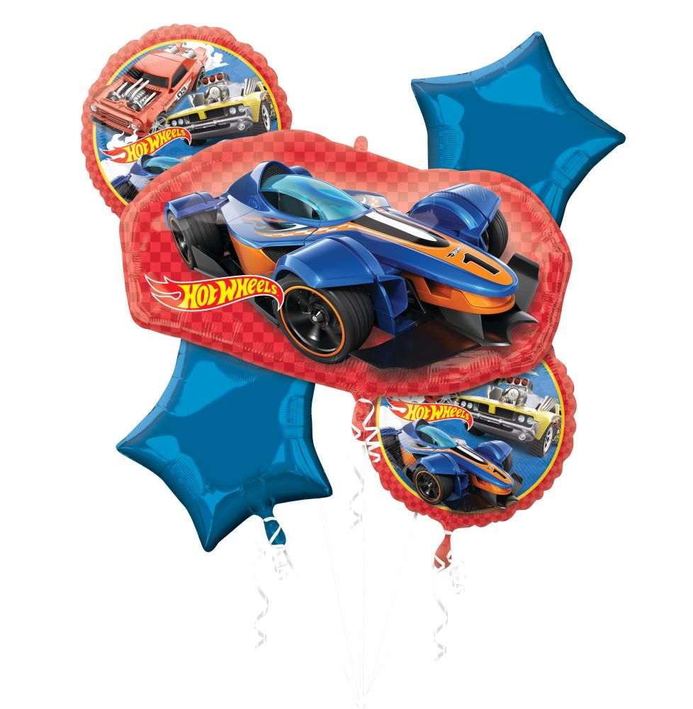 Hot Wheels Balloon Bouquet