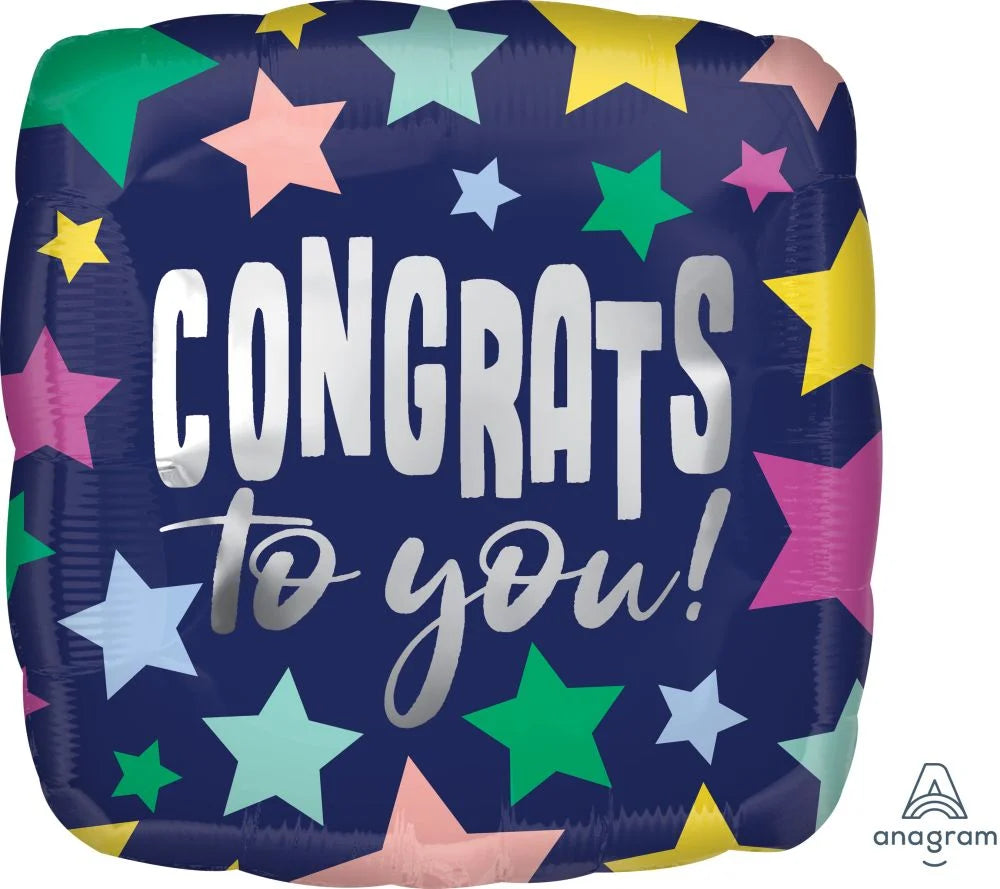 18" Congrats To You Balloon