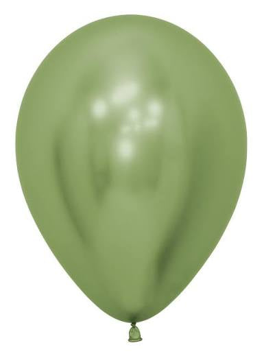 Reflex Key Lime Helium Inflated Latex Balloon