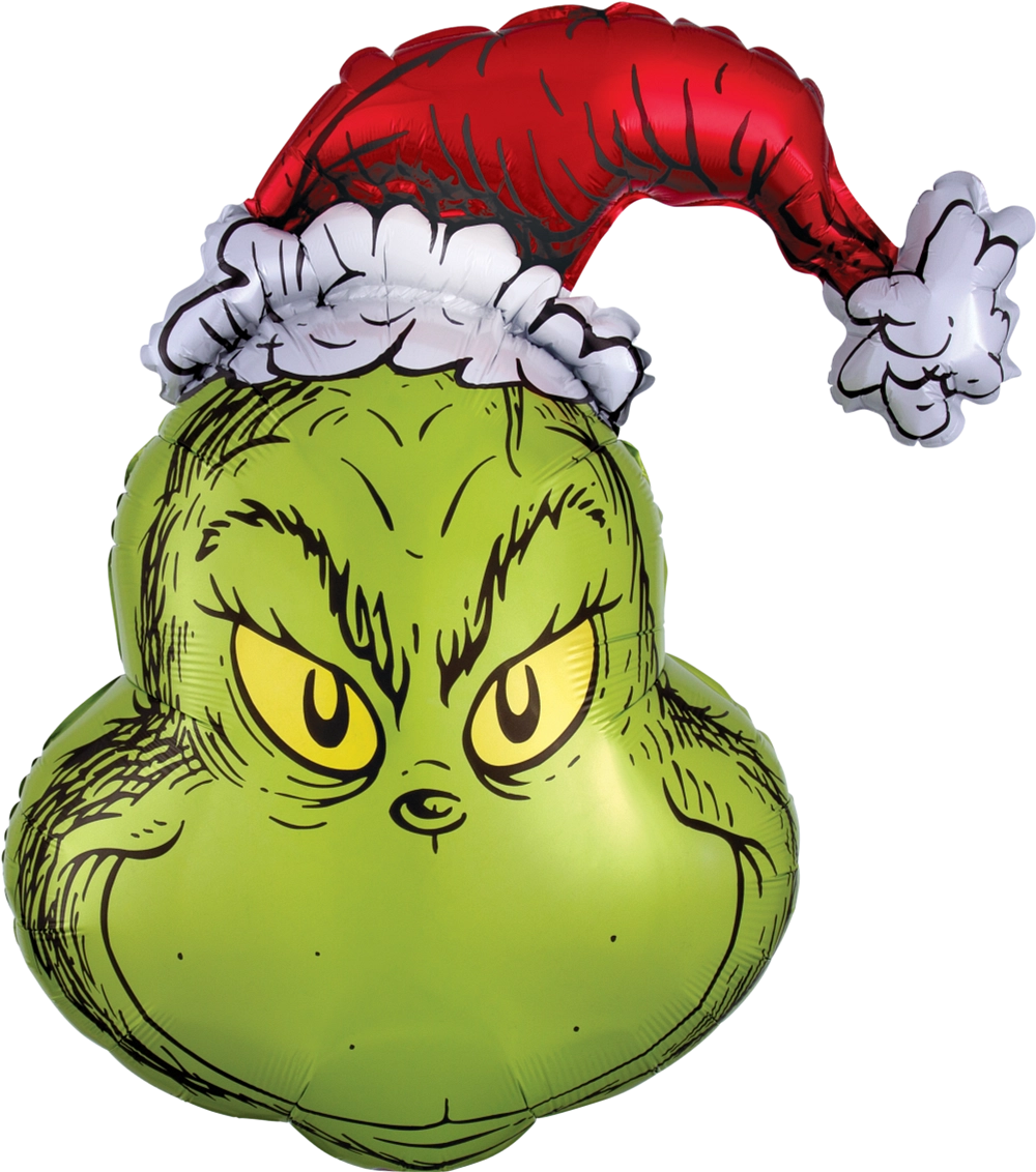 Grinch Christmas SuperShape Balloon