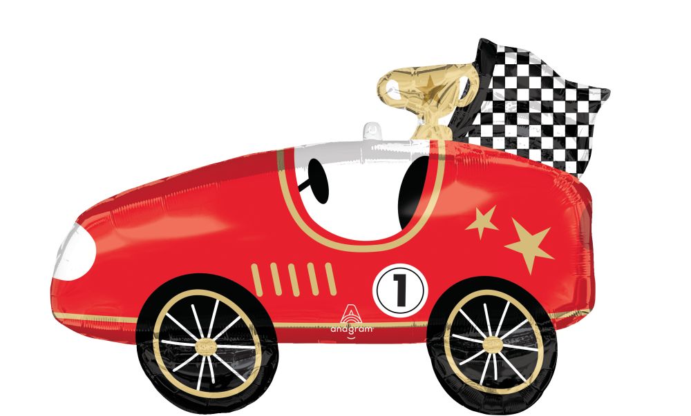 Race Car SuperShape Balloon