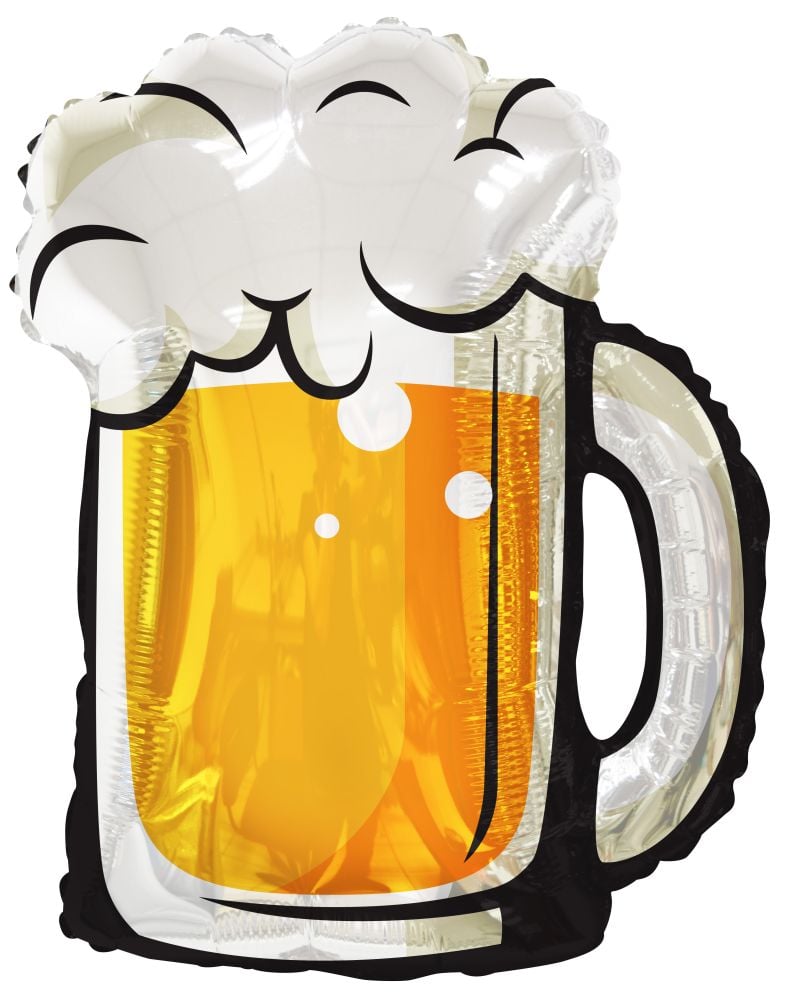 36” Beer Mug Jumbo Foil Balloon