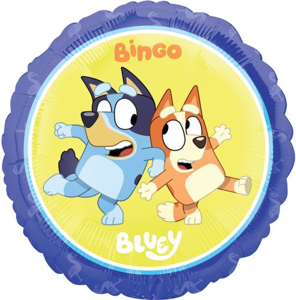 18” Bluey and Bingo Balloon