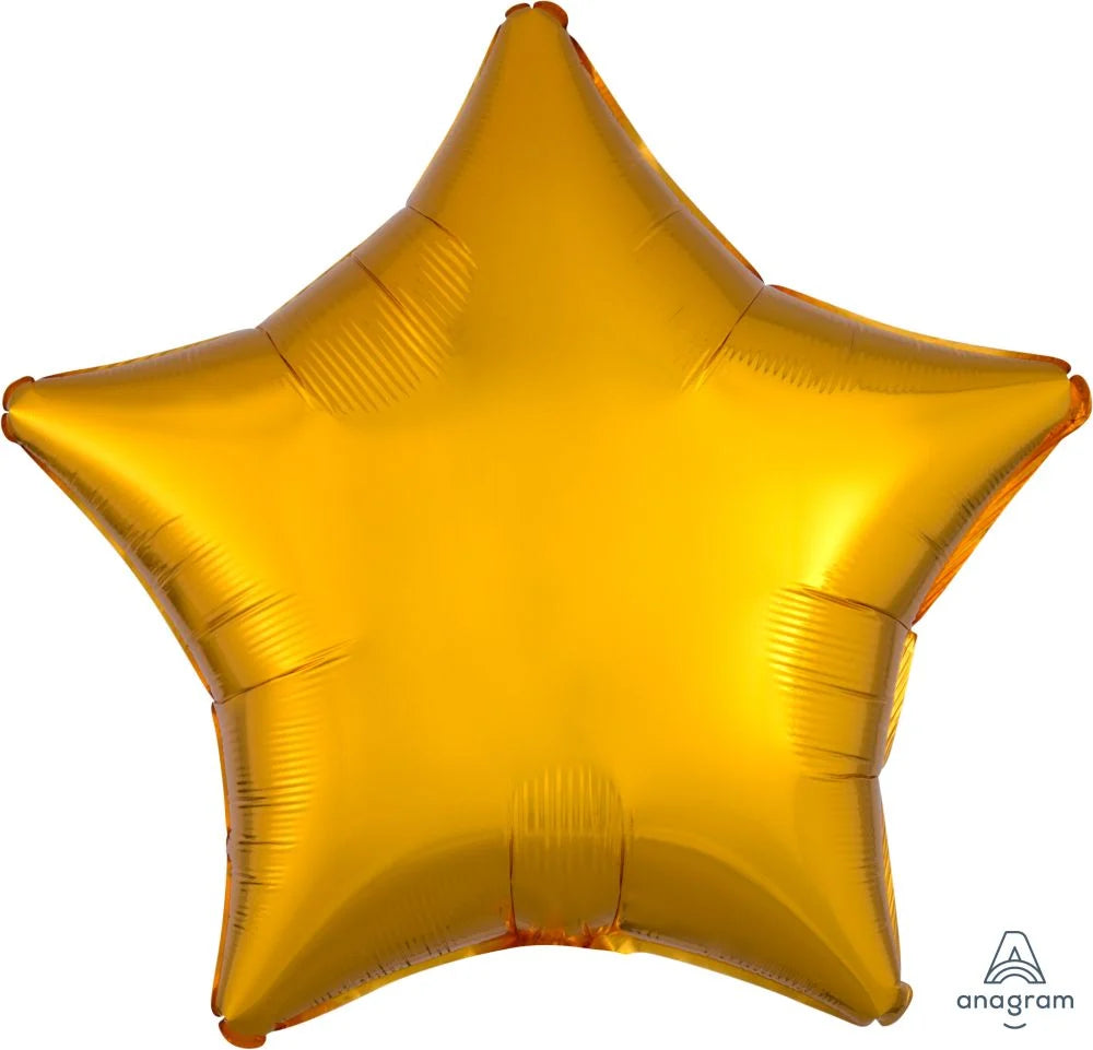 18" Metallic Gold Star