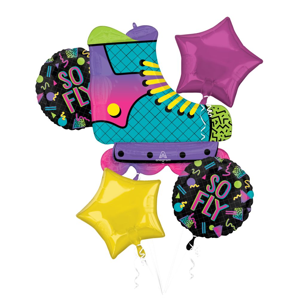 90s Skate Party Balloon Bouquet