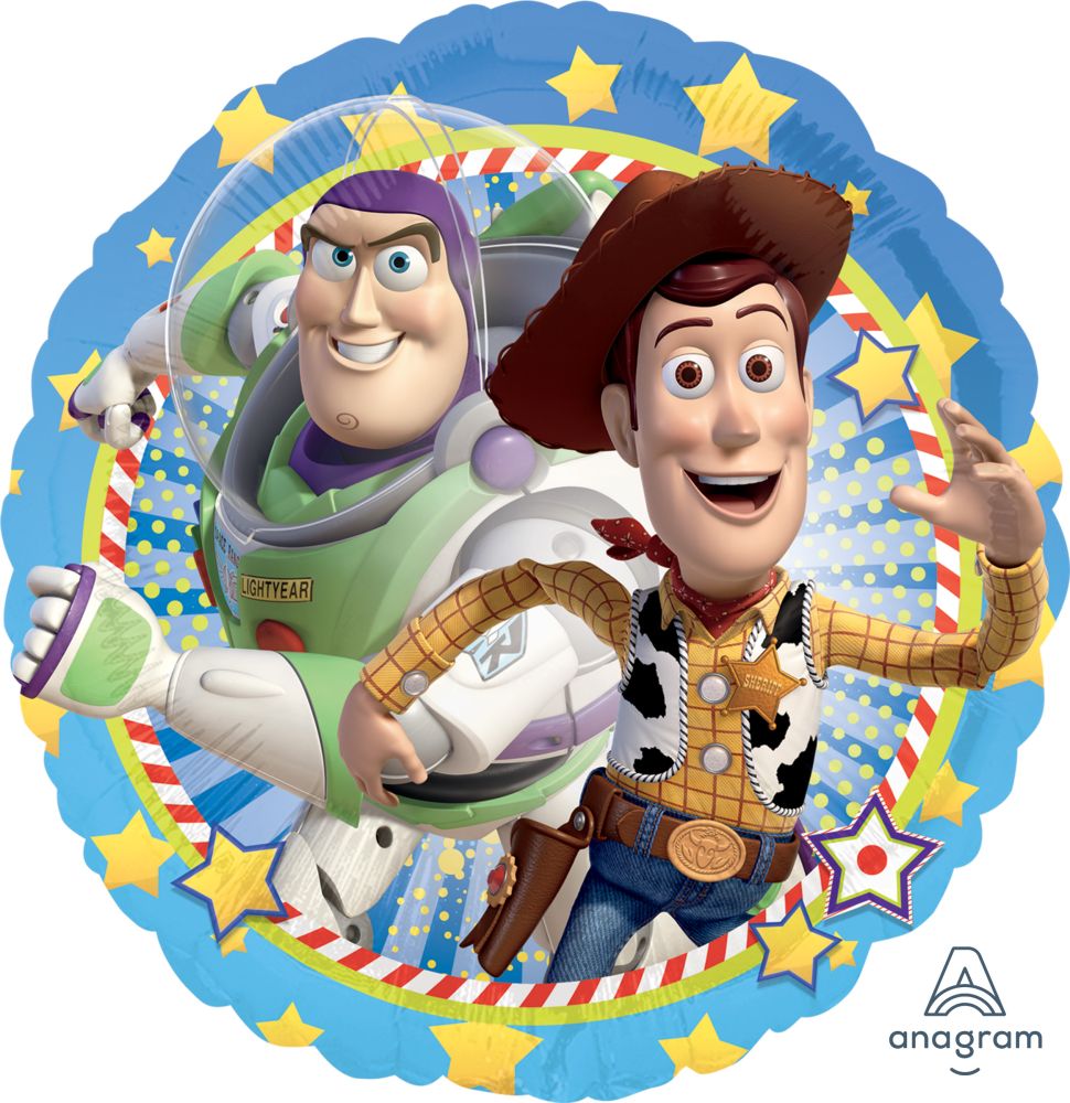 18” Woody and Buzz Toy Story Balloon