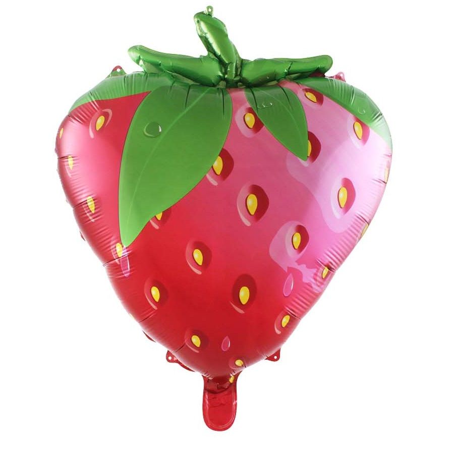 Strawberry Shaped Jumbo Foil Balloon