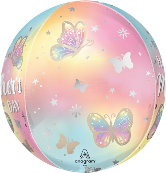 Happy Mother’s Day Butterfly Orbz Balloon
