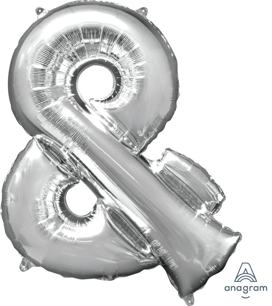 And & Symbol SuperShape Balloon