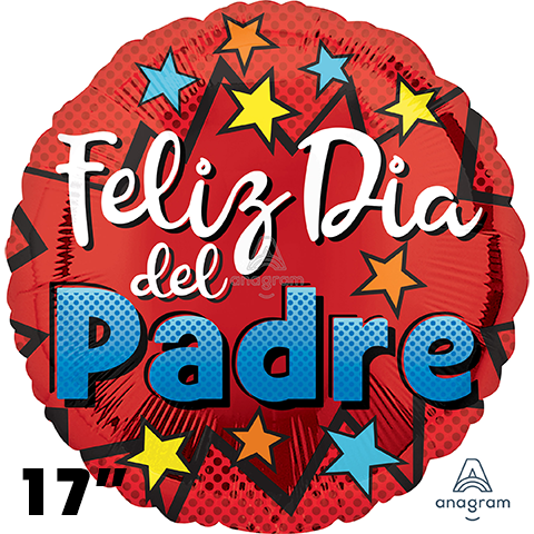 17” Feliz Día del Padre Balloon