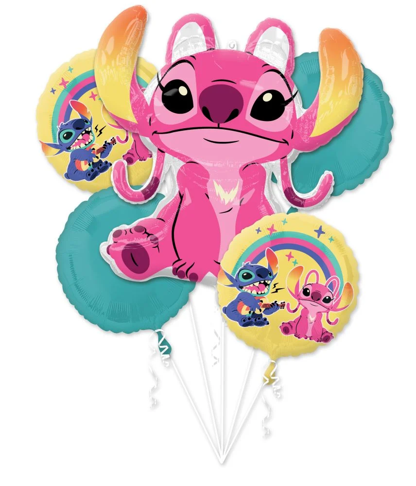 Angel & Stitch Balloon Bouquet