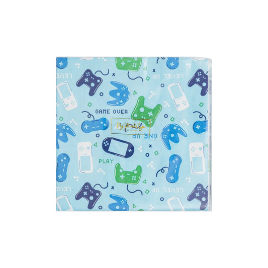 One Up Pattern Cocktail Napkin