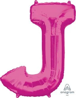34” Pink Letter Foil Balloon Anagram