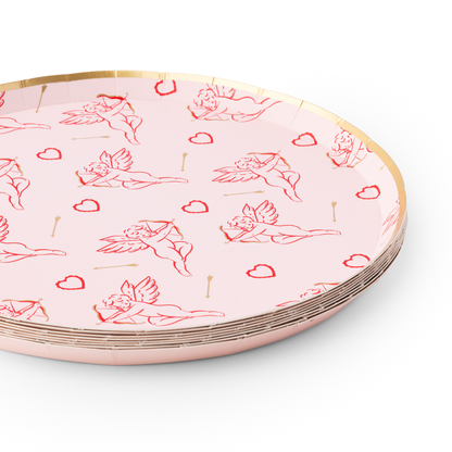 PETAL PINK SIGNATURE HAPPY BIRTHDAY SMALL PLATE