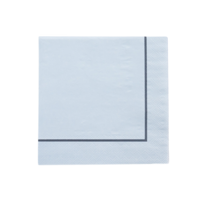 SKY BLUE PREMIUM LARGE NAPKINS Bonjour Fête