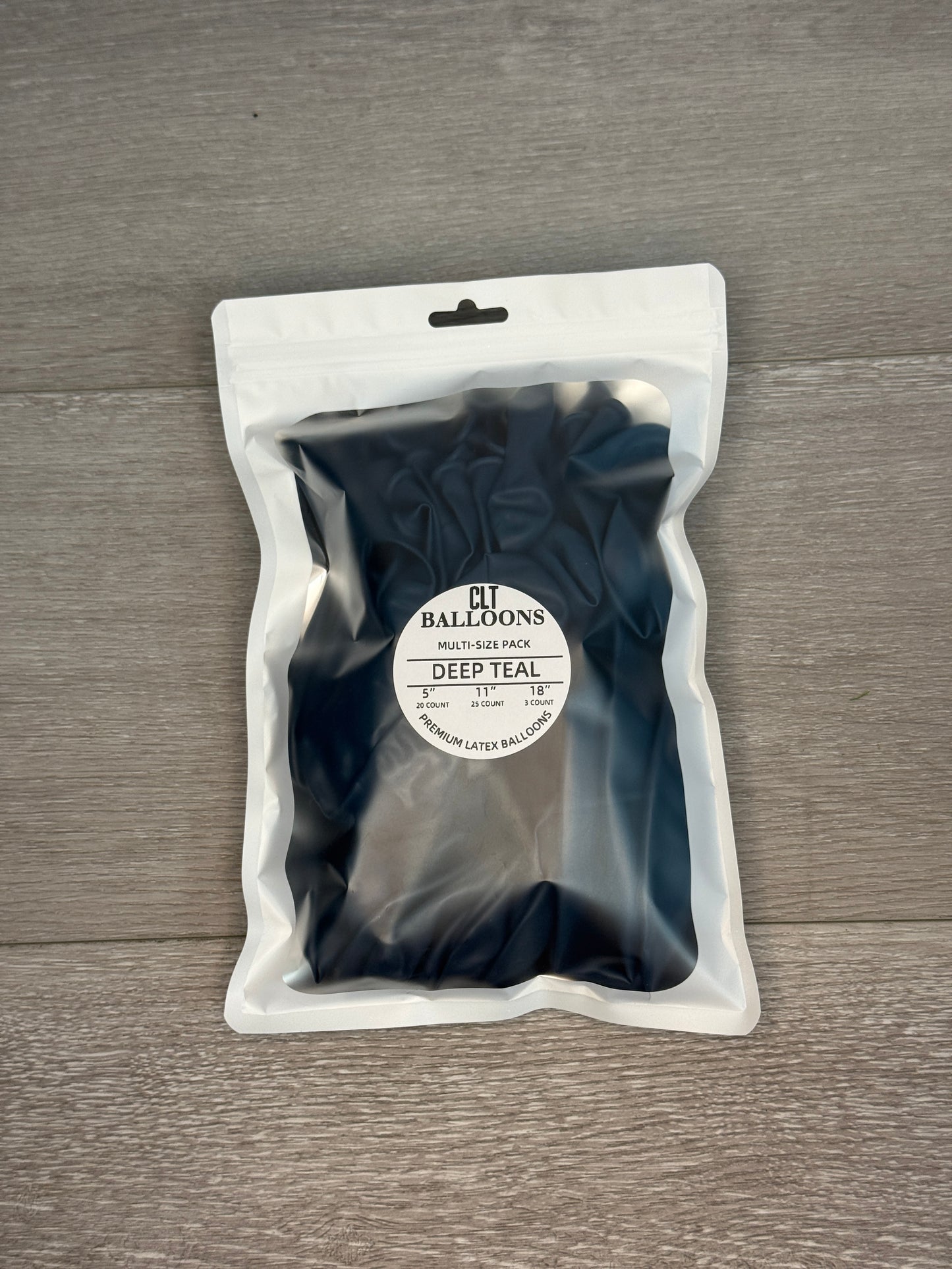Deep Teal Balloon Multi-Size Pack