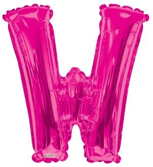 34” Pink Letter Foil Balloon Anagram