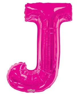 34” Pink Letter Foil Balloon Anagram