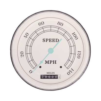 Miles per Hour - Speedometer Plate