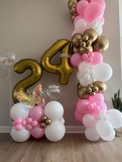 Standard Balloon Colors Garland (select length)