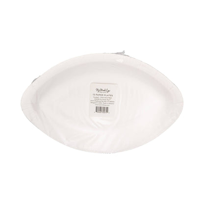 Football Shaped Plate