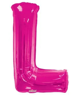 34” Pink Letter Foil Balloon Anagram