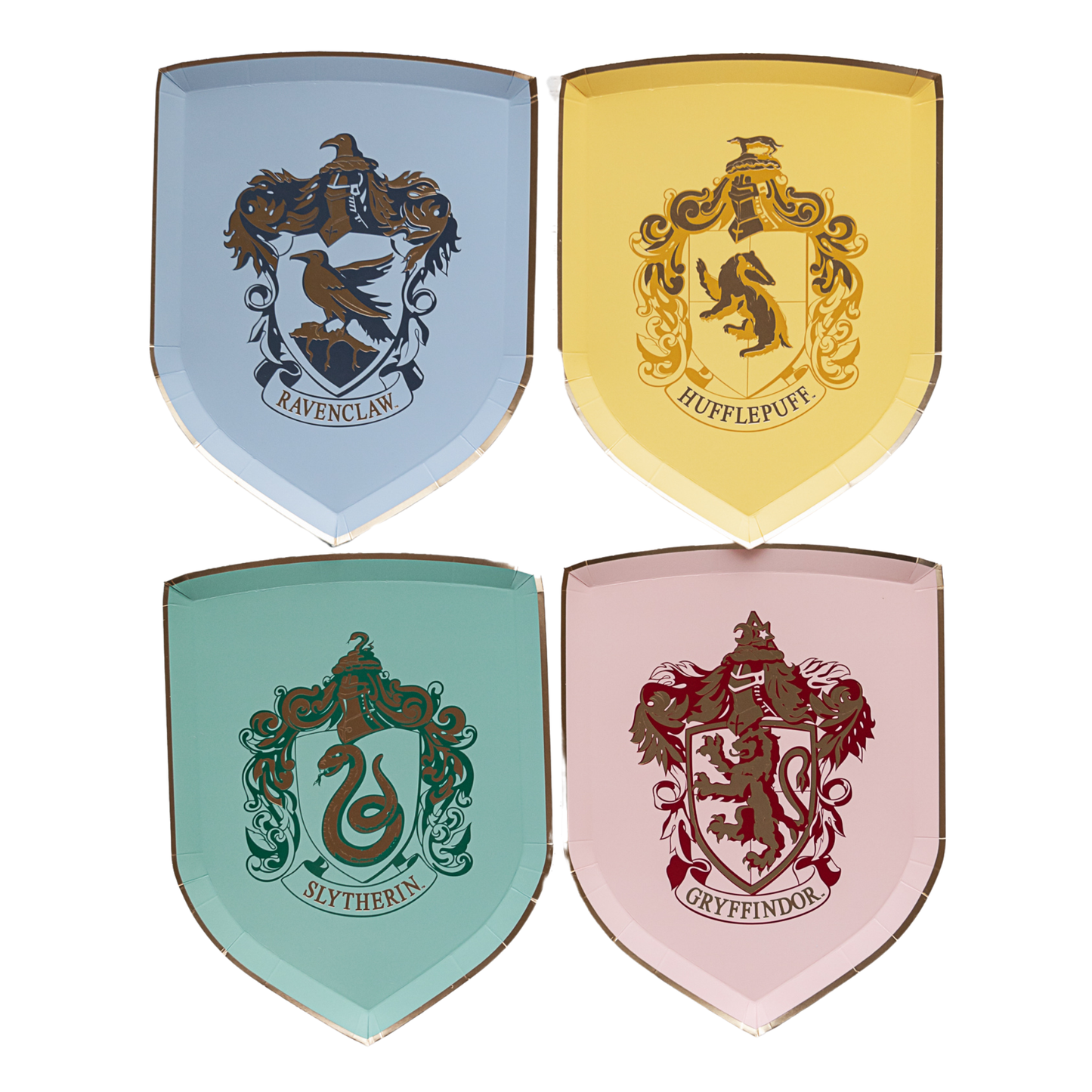 Harry Potter House Pride Party Plates (Set of 8)