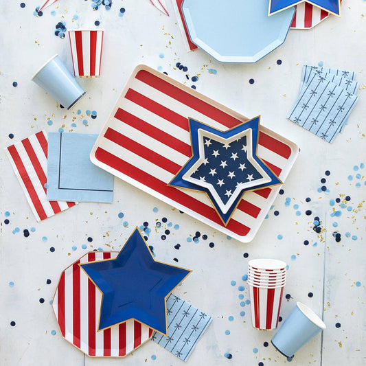 SKY BLUE PREMIUM LARGE NAPKINS Bonjour Fête
