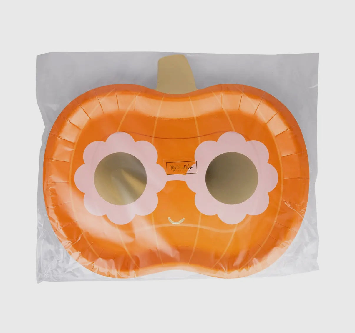 Groovy Pumpkin Shaped Dessert Plate