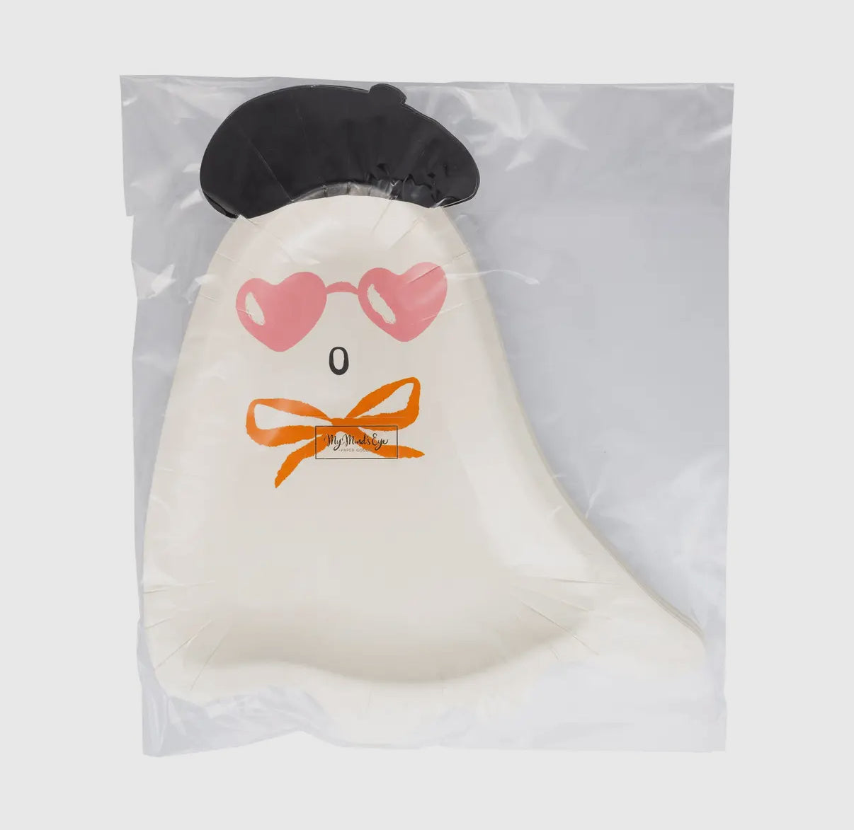 Boo La La Ghost Shaped Dinner Plate