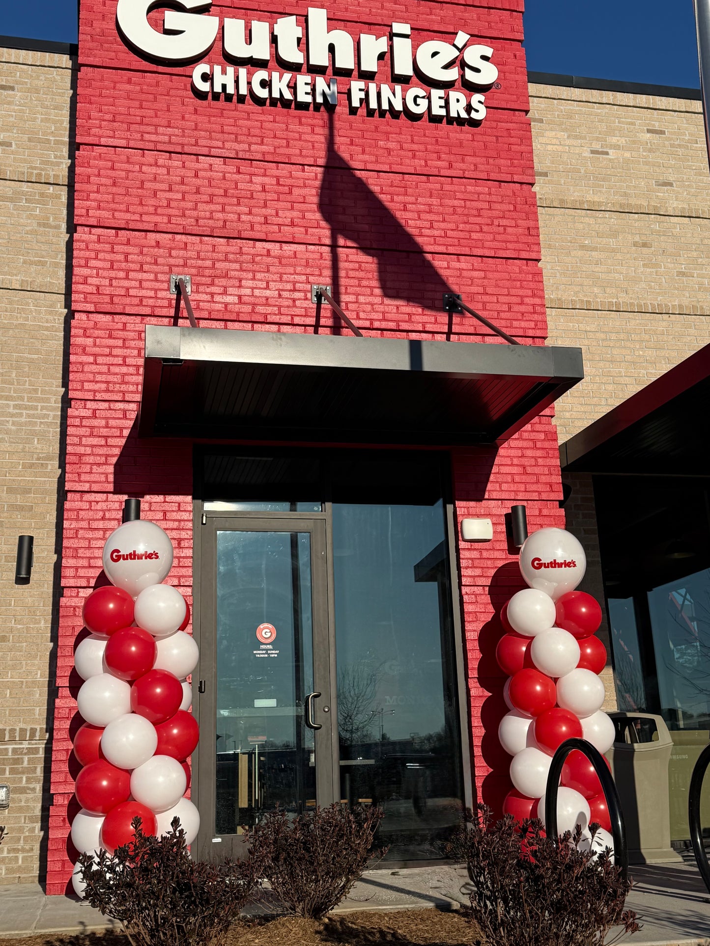 Grand Opening Spiral Balloon Columns - Set of Two - Company Branded