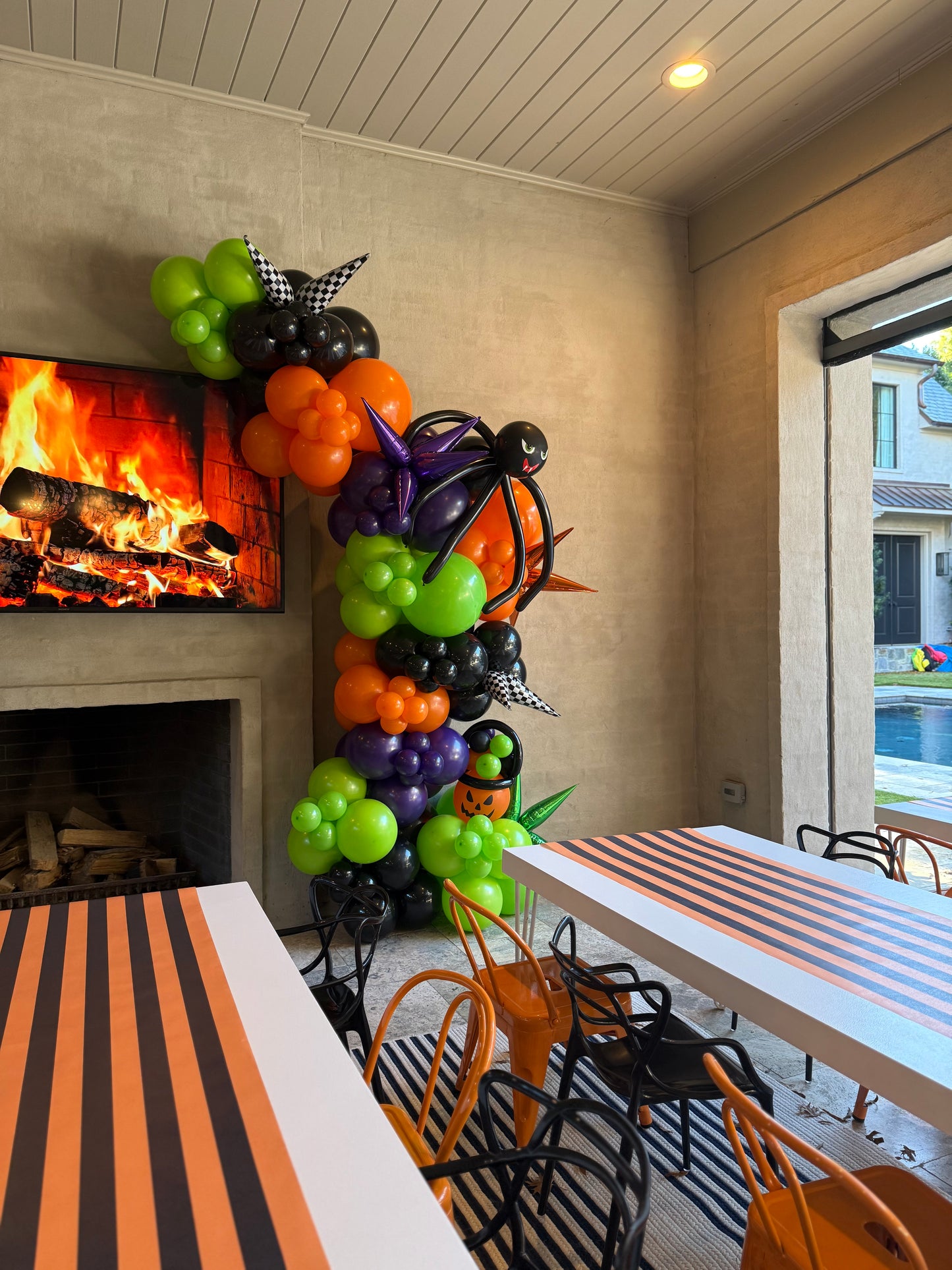 Standard Balloon Colors Garland (select length)