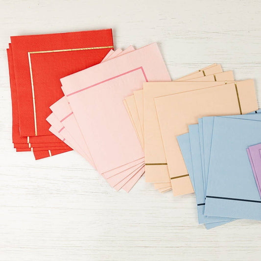 CHERRY RED PREMIUM LARGE NAPKINS