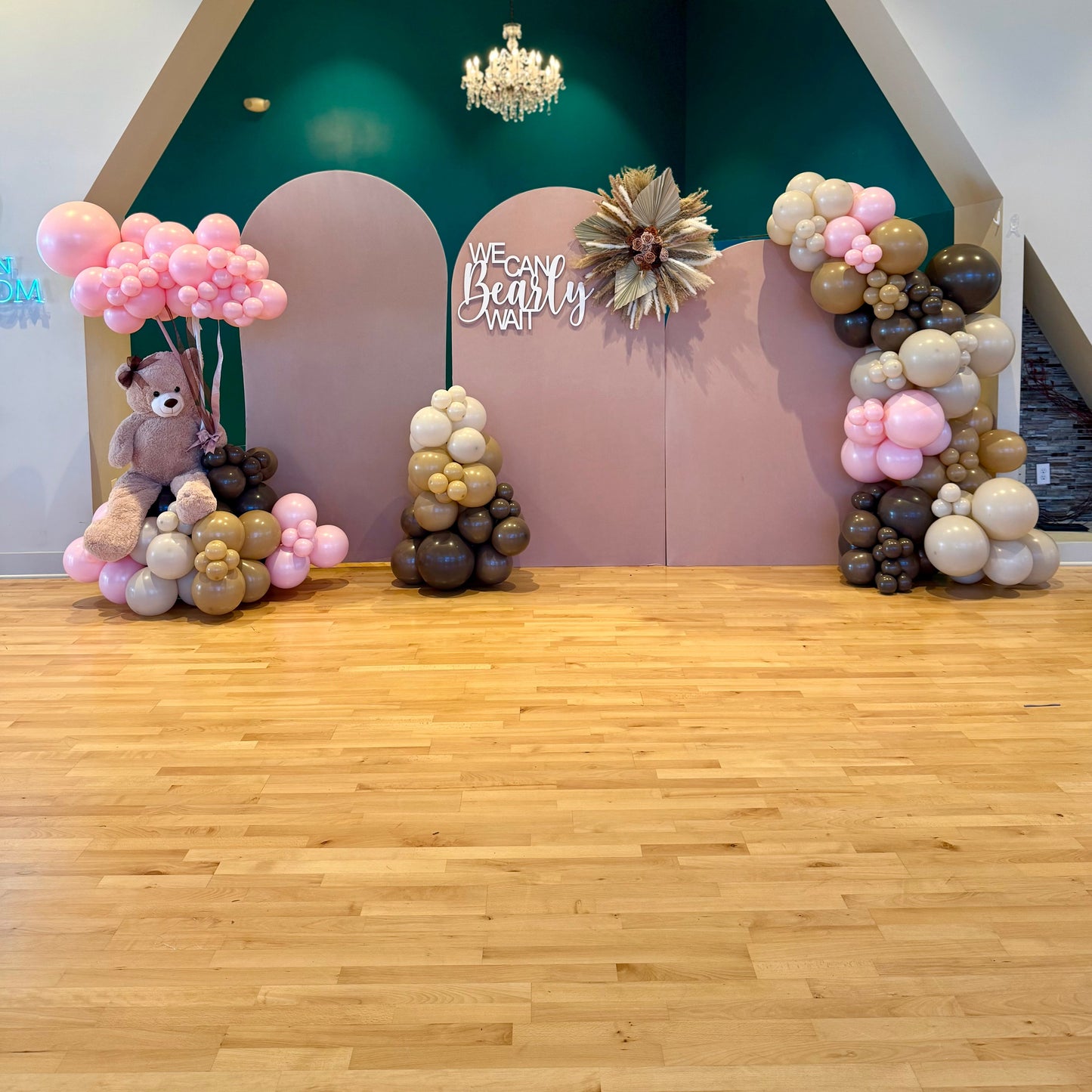 Baby Shower Double Balloon Arch Package