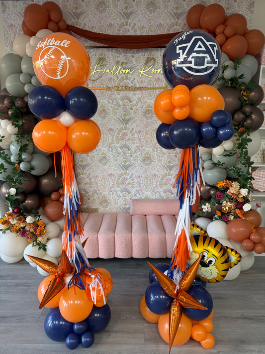 College Signing Committed Balloon Column