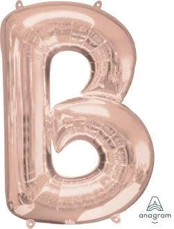 34” Rose Gold Letter Foil Balloon