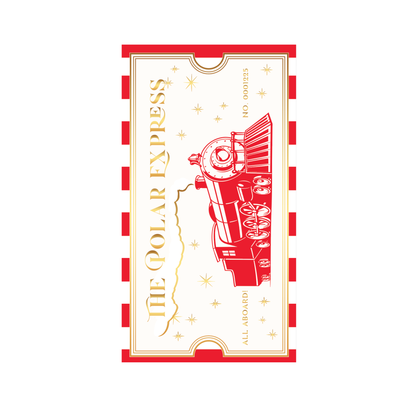 The Polar Express™ Ticket Guest Towels