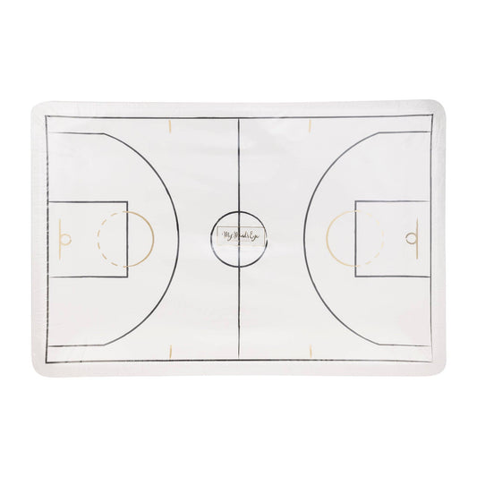 Basketball Court Dinner Plate