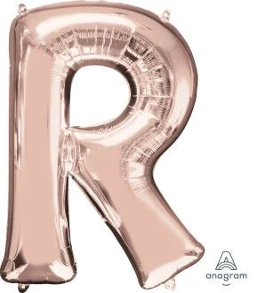 34” Rose Gold Letter Foil Balloon