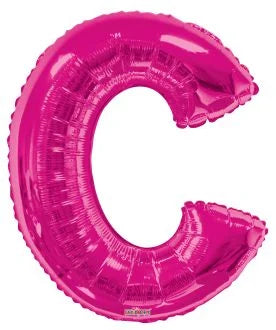 34” Pink Letter Foil Balloon Anagram
