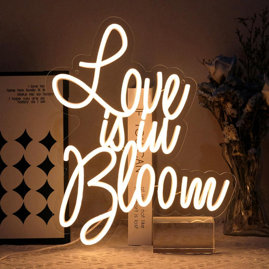 Love is in Bloom Bridal Collection Neon Sign Rental